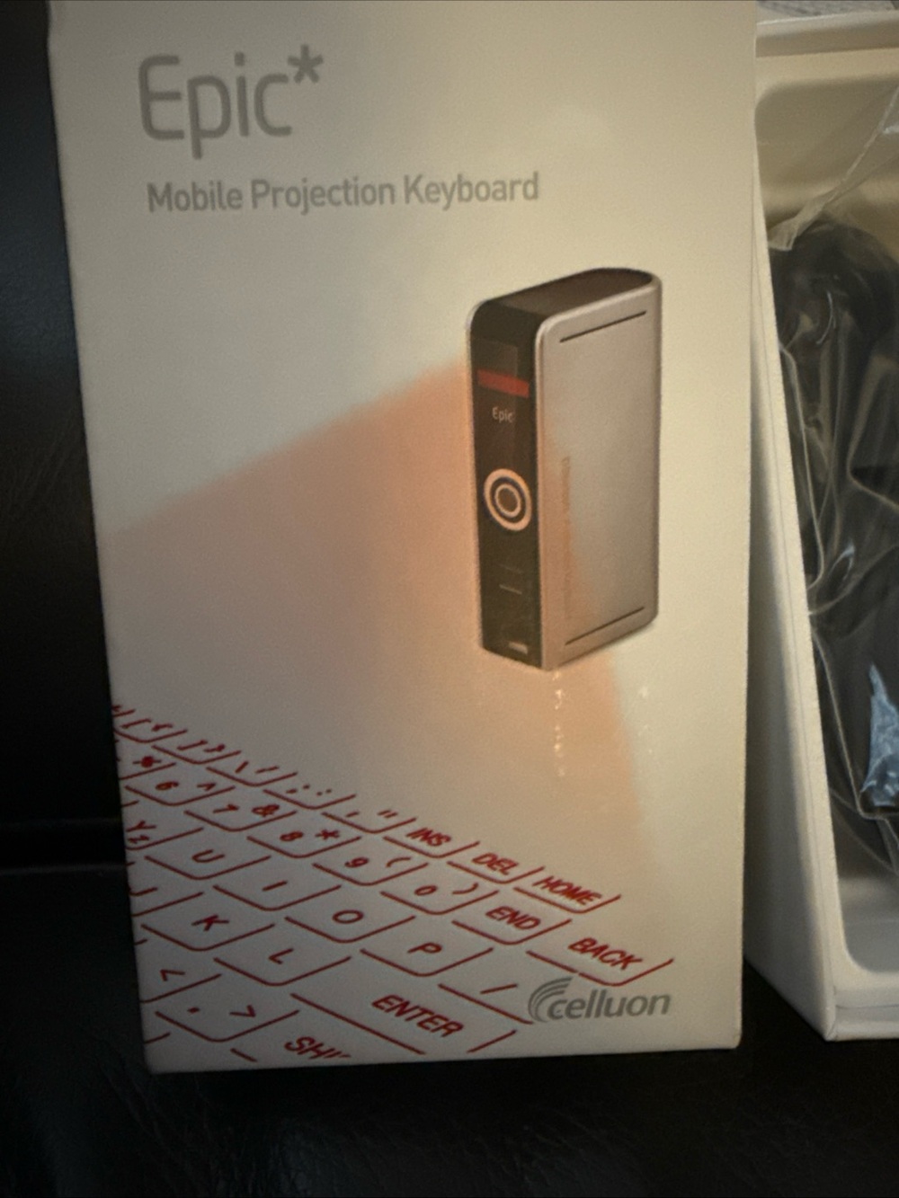 Mobile Projection Keyboard — Silver